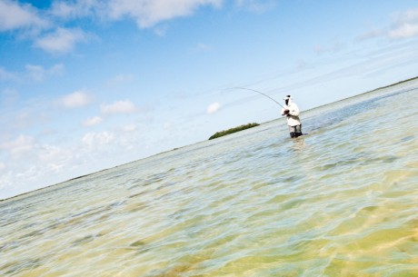 Angler on Flat by Louis Cahill Photography