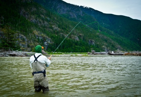 Spey Cast on the Dean River
