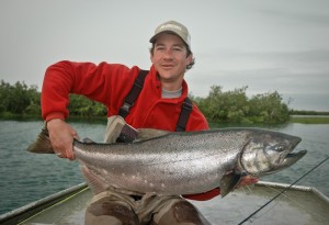 Tidewater Chinook Salmon in Alaska | Bright Kings in the Lower River