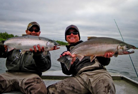 Silver Salmon and Waders