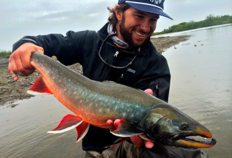 Fly Fishing for Dolly Varden at Alaska West