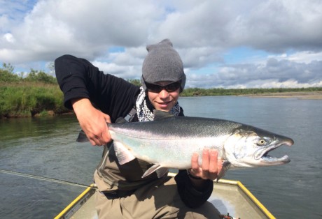 Silver Salmon at Alaska West