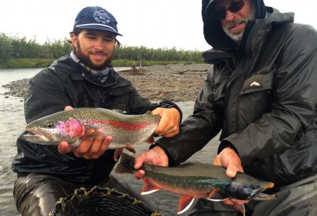 Fly Fishing for Rainbow Trout and Dolly Varden