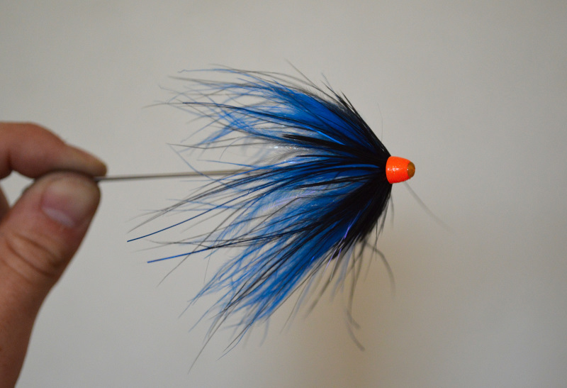 Reverse Marabou Tube Fly Step by Step Fly Tying Instructions