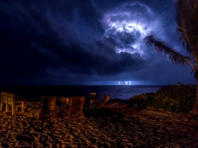 Lightning Storm on South Andros Island
