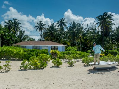 Fly Casting Practice for Bonefish