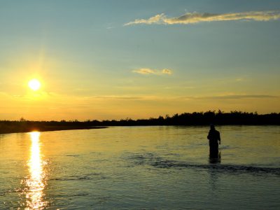 Spey fishing for trout
