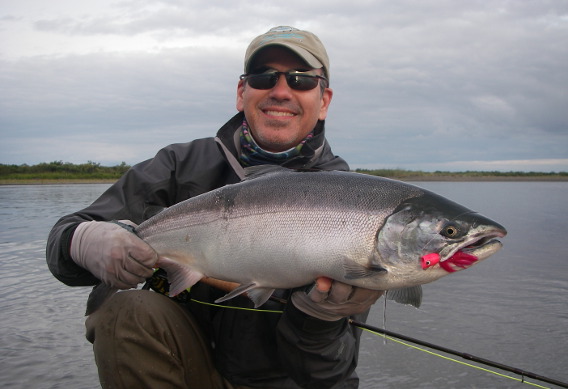 Three Reasons We Like This Photo | Fly Fishing For Silver Salmon