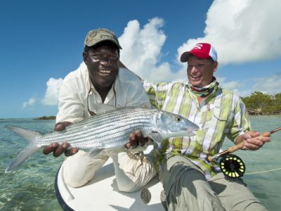 Fly Fishing for bonefish at Andros South by Louis Cahill Photography