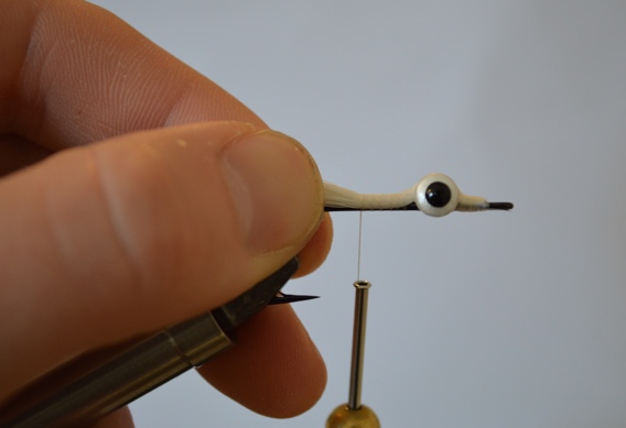 How to tie in the Deep Clouser Minnow Fly Pattern.