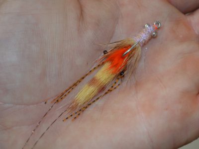 How to tie Shea's Bonefish Buttah fly pattern for bonefish.