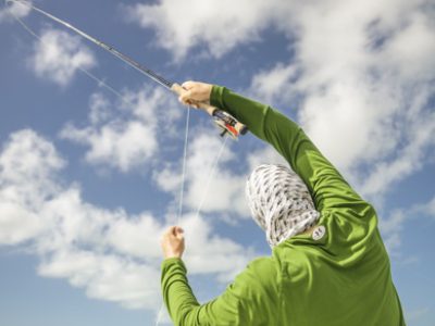 Fighting Bonefish by Hollis Bennett.
