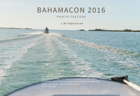 The Flyfish Journal Bahamacon '16.