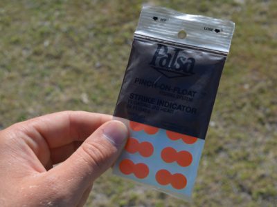 Palsa strike indicators for Alaskan trout.