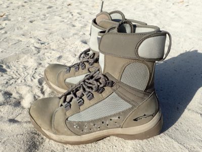 Orvis Andros Flats Hikers Flats Boots for Bonefishing.