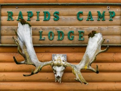 Fly Fishing at Rapids Camp Lodge by Abe Blair Photography.