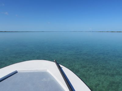 Glassy calm days at Andros South