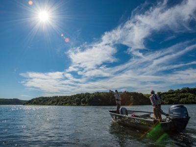 Fly casting for Naknek rainow trout by Abe Blair
