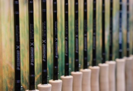 Sage X series fly rods