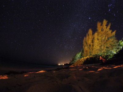 South Andros sky at night