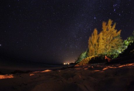South Andros sky at night