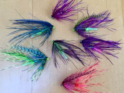 Ed Ward style hackle bodied intruder tying instructions