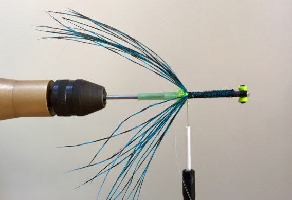 Ed Ward style hackle bodied intruder tying instructions