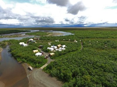 Alaska west from above