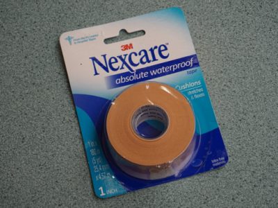 Nexcare absolute waterproof tape for anglers