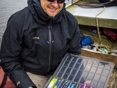 Choosing salmon flies