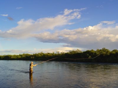 Spey casting at Alaska West