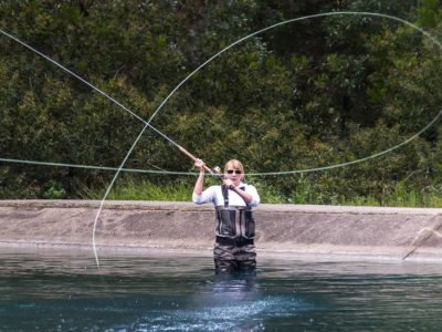 Snake roll spey cast