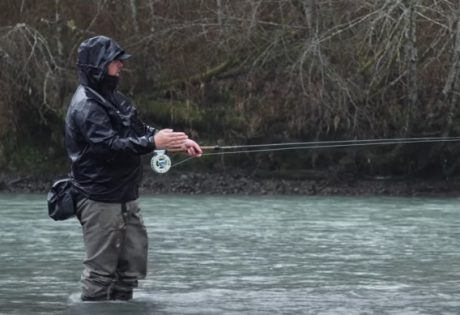 Trevor Covich on how many steps to take when spey fishing