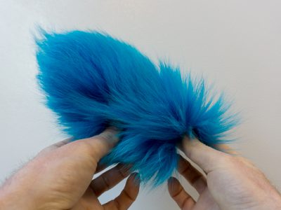 custom dyed arctic fox tails from waters west