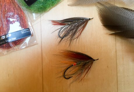 How to tie the lady caroline steelhead fly with modern materials-18